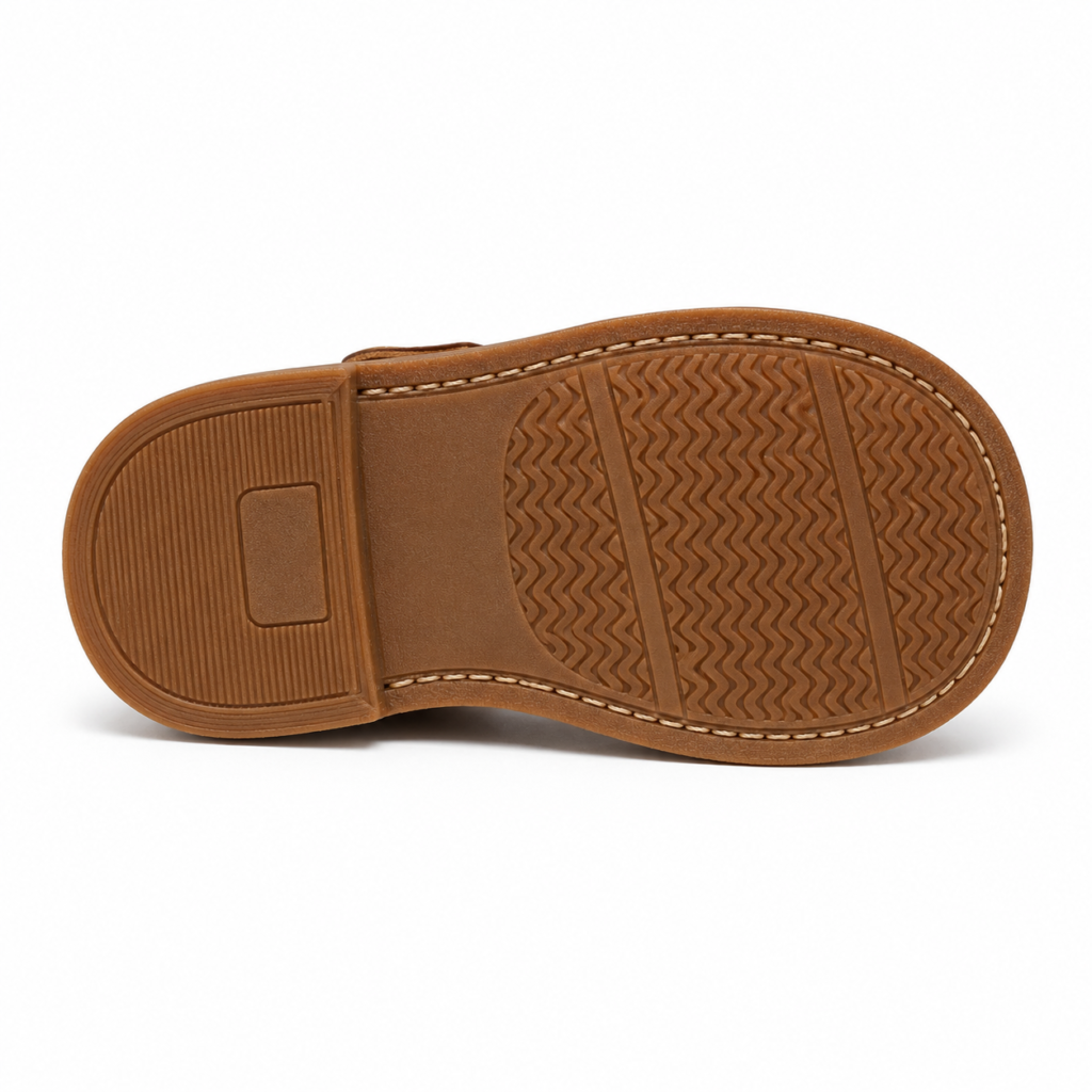 Durable rubber outsole for kids sandals