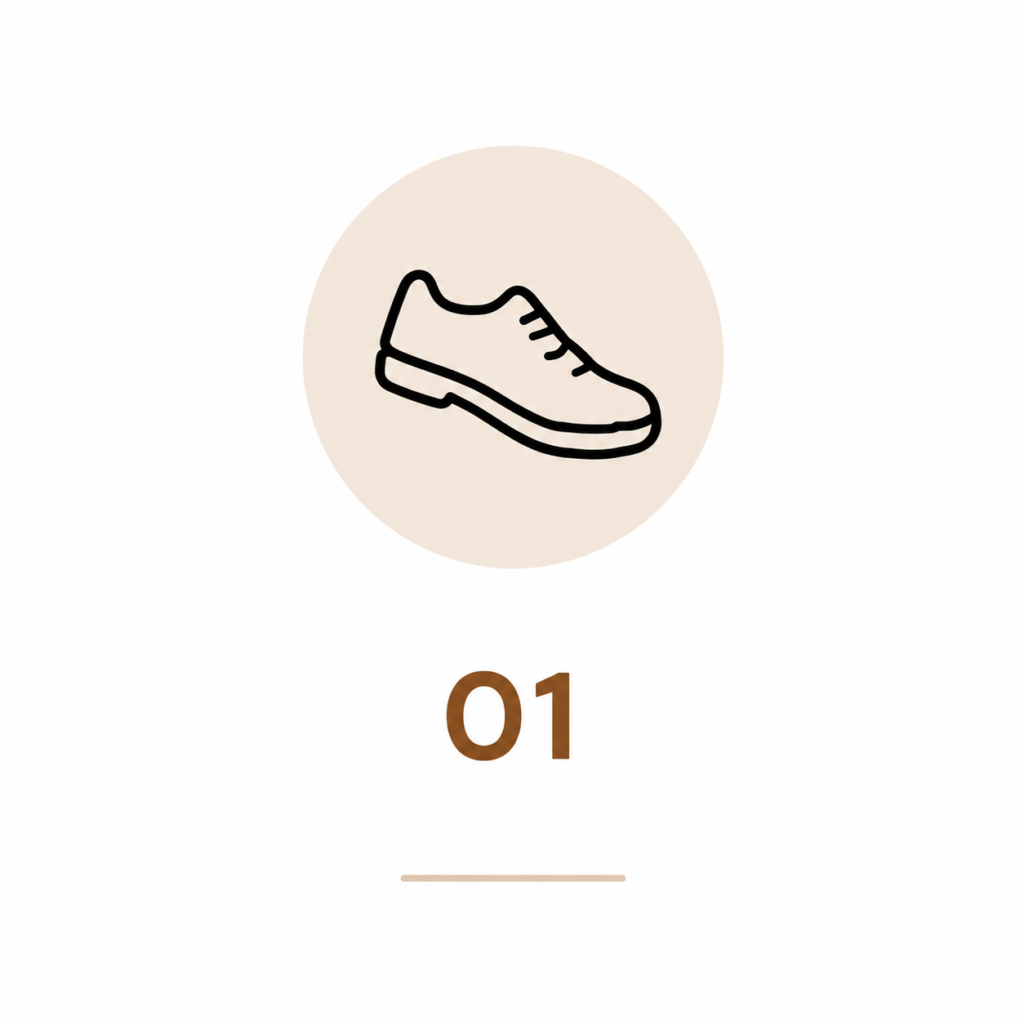 Baby footwear product development and material support